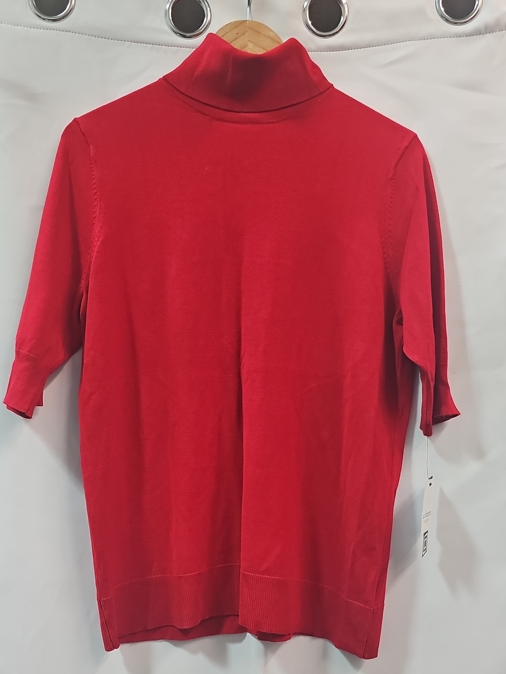 JC PENNY LIZ CLAIBORNE COLLECTION ELBOW SLEEVE TURTLENECK BFPM-09-298